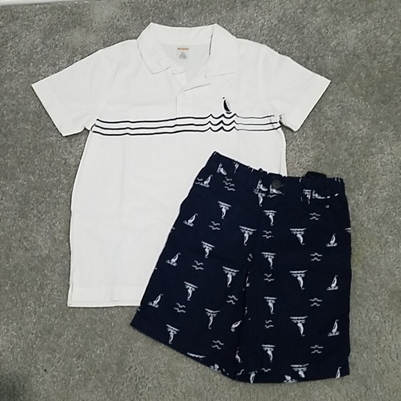 Boys polo with matching shorts - Picture 1 of 3